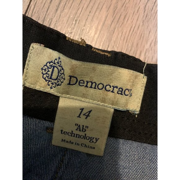 Democracy Women’s 14 Ab Technology Stretch Denim High-rise Skinny - Picture 2 of 5